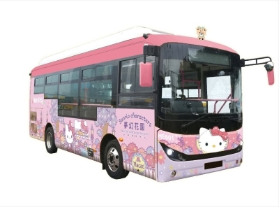 免費搭乘Hello Kitty主題巴士