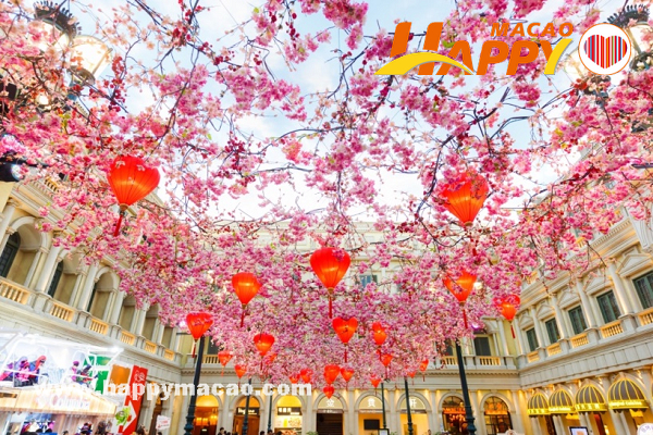 Peach_blossom_flower_garden_at_Shoppes_at_Venetian_2