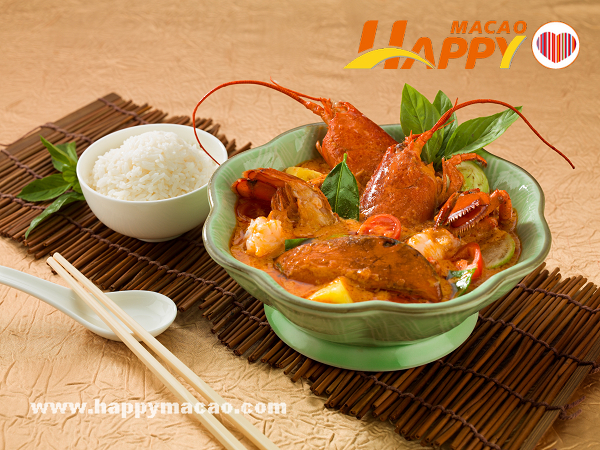 888_Food_Court_-_Thai_Red_Curry_Boston_Lobster_with_Rice_