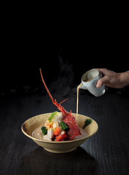 Yamazato_-_Slow-simmered_Australian_Rock_Lobster_in_White_Miso_Sauce_