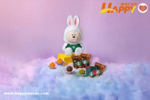 星巴克 Bearista Moon Bunny