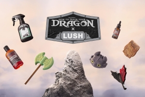 Lush攜手馴龍記推出限定聯乘系列