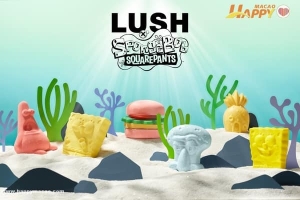 LUSH X 海綿寶寶 海洋保育限定系列